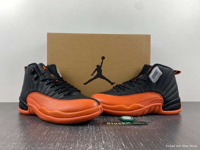 Kicked Out Shoe Store WMNS Air 12 FD9101-081 Jordan Orange Brilliant 0630